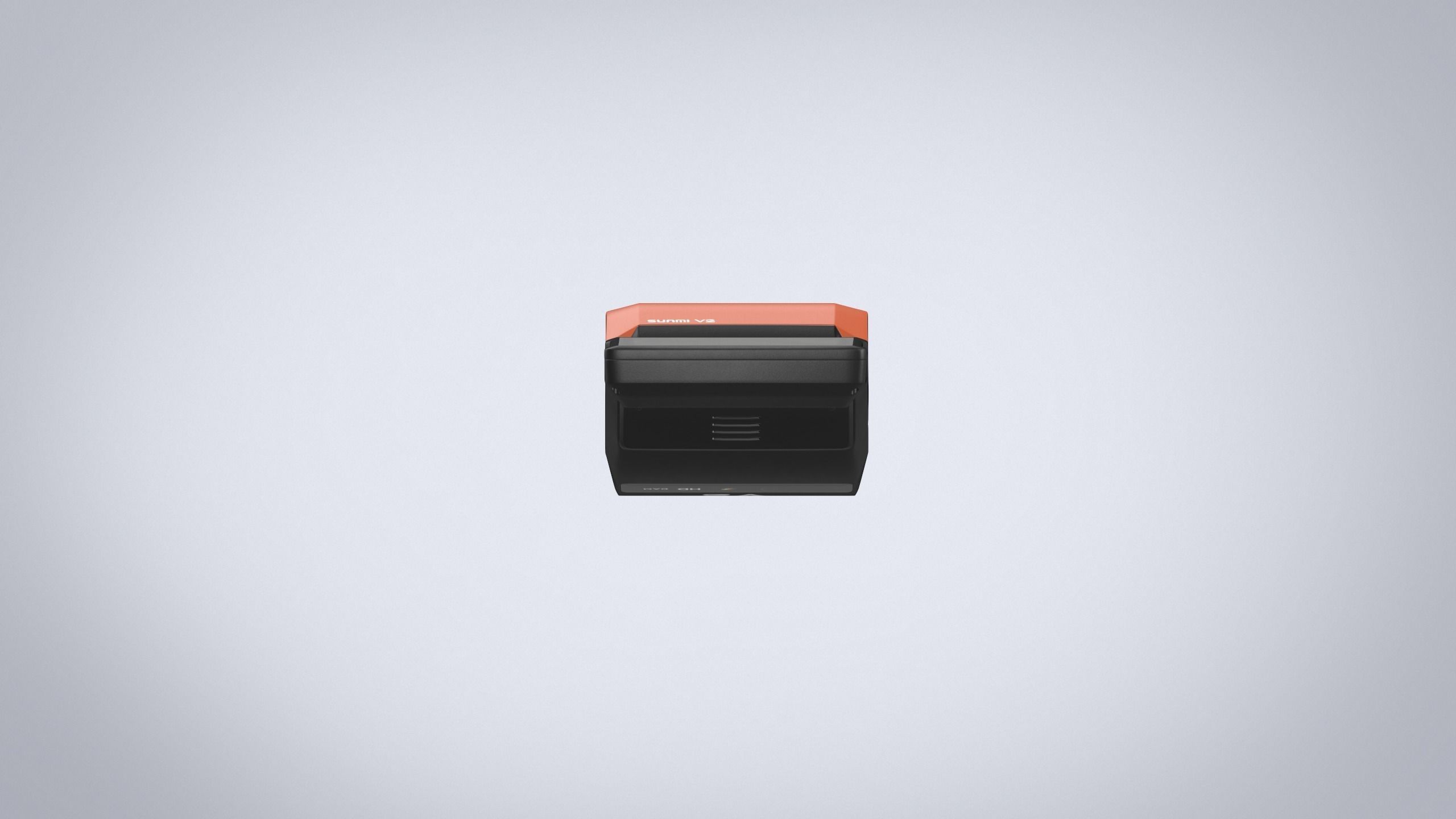 Card terminal POS sunmi v2 display  HD 3D model Low-poly 3D model_3