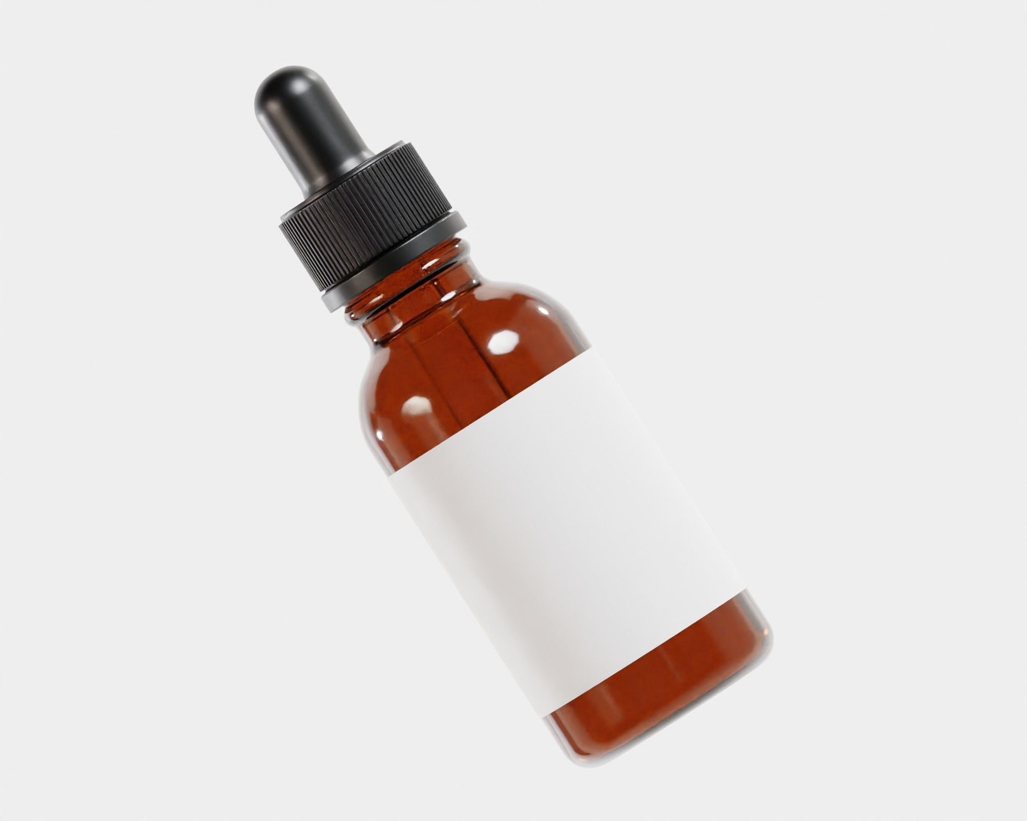 Dropper Bottle Low-poly 3D model_2