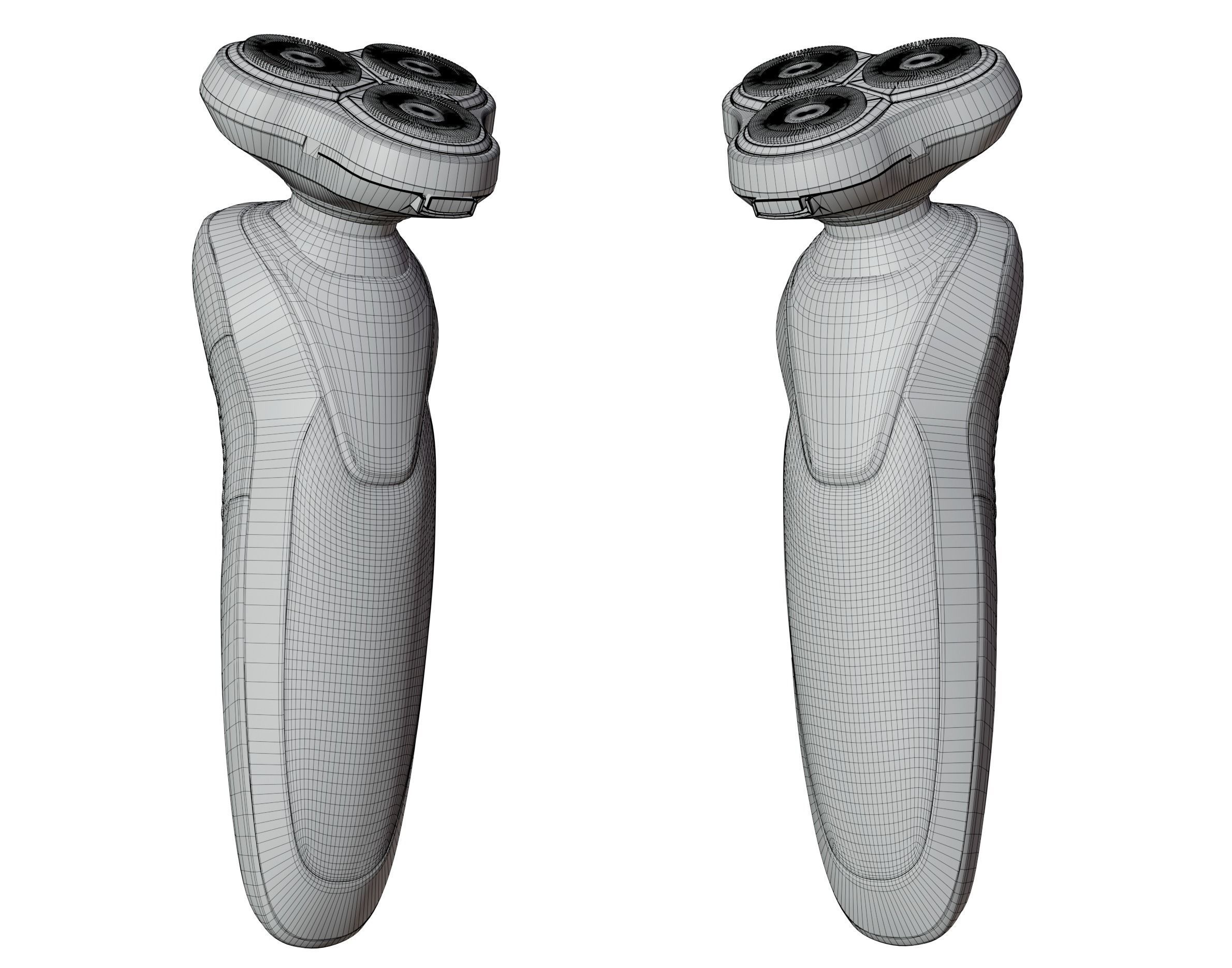 Shaver Hair Clipper Trimmer 3D Model 3D model_11