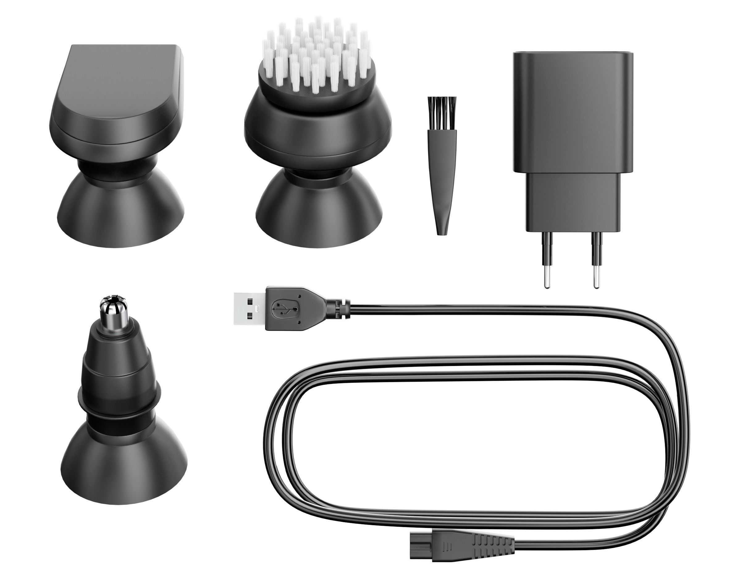 Shaver Hair Clipper Trimmer 3D Model 3D model_7