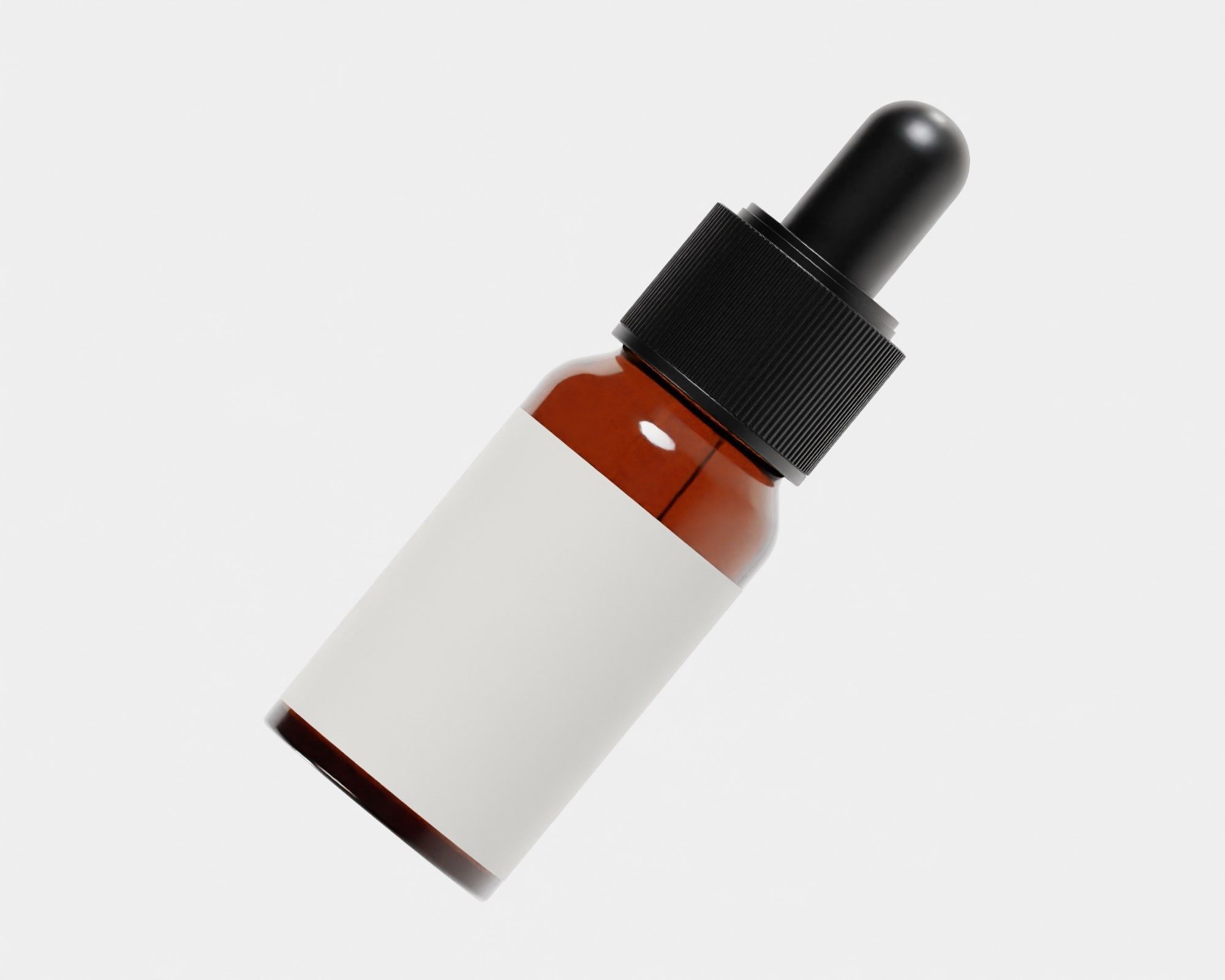 Dropper Bottle 3d model Low-poly 3D model_1