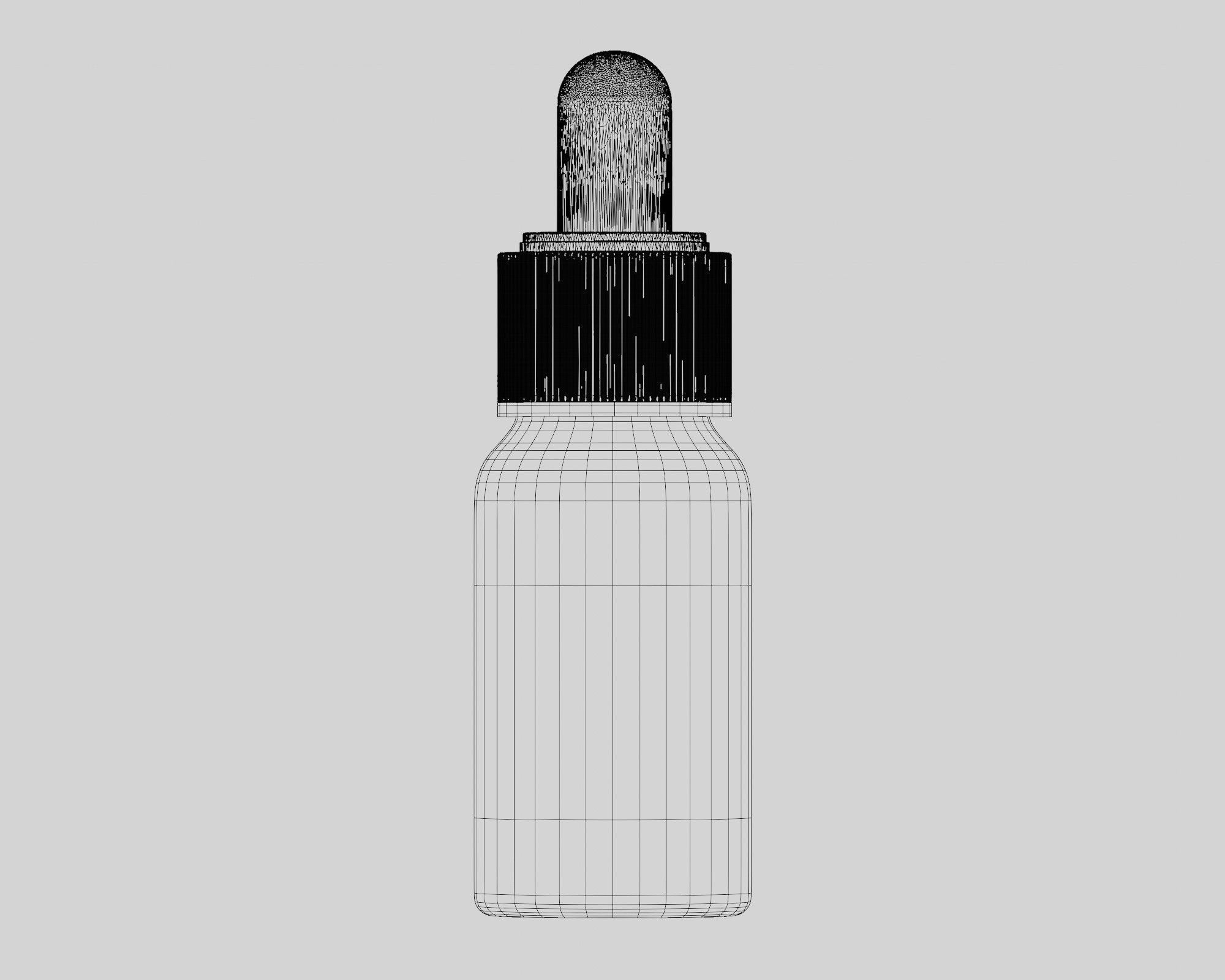 Dropper Bottle 3d model Low-poly 3D model_4