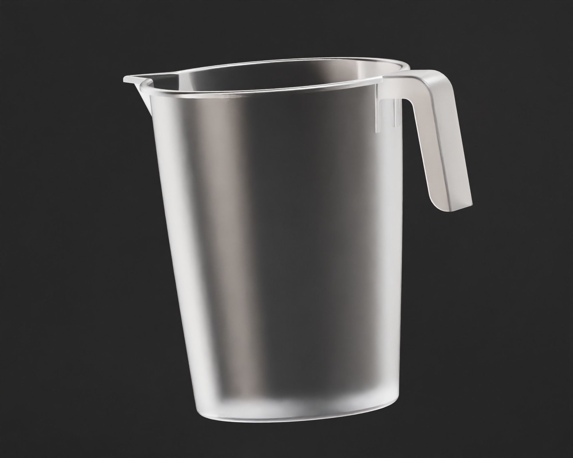 Lab jar 3d model Low-poly 3D model_1