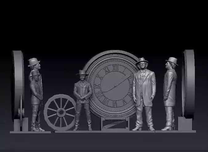 volver al futuro 3 3D print model