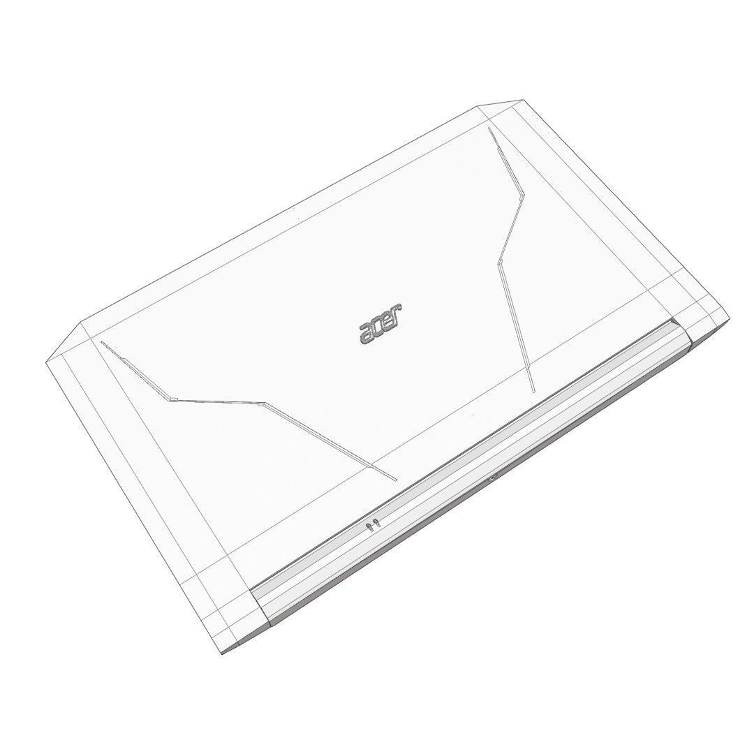 ACER NITRO 5 Laptop 3D model_7