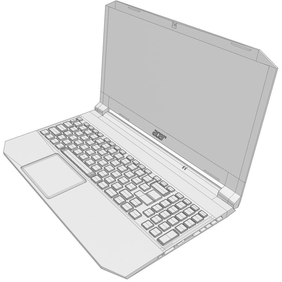 ACER NITRO 5 Laptop 3D model_8