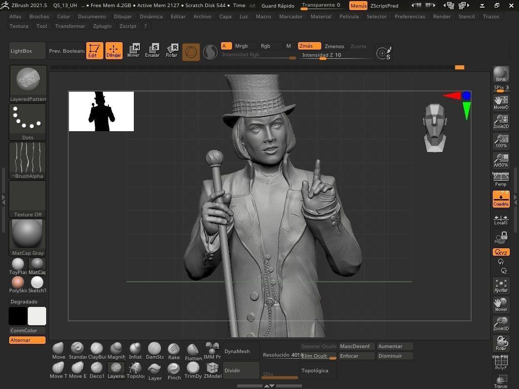 willy wonka 3D print model_1