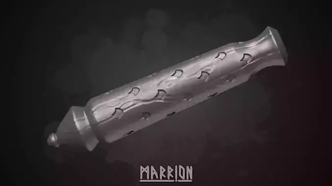 Column - Beige handle for wand from Hogwarts Legacy 3D print model