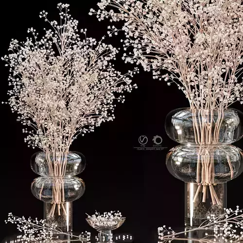 plants bouquet vase 07