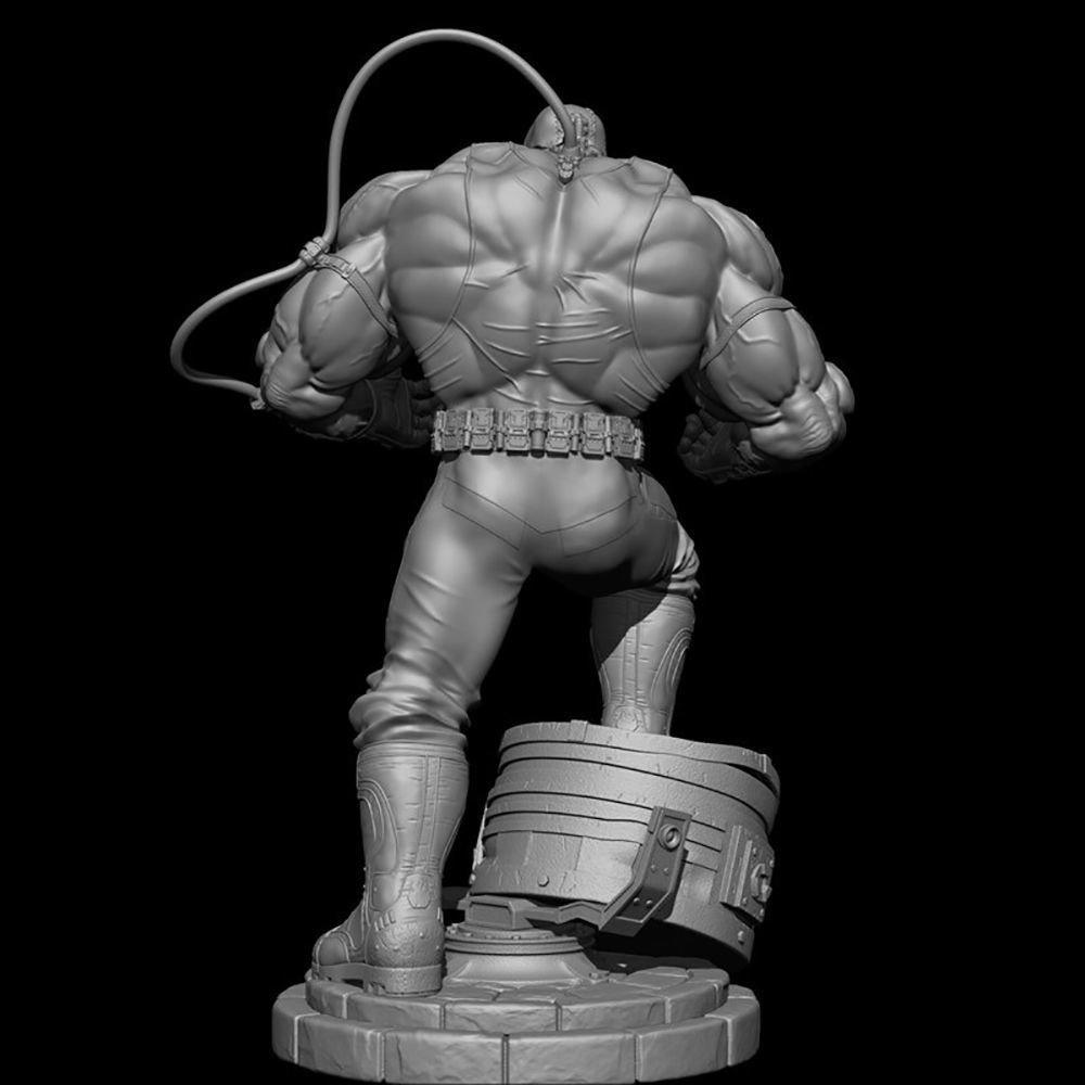 Bane Statues 3D Model Ready to Print 3D print model_3