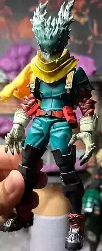 Vigilante Deku V2 add-on parts for Amazing Yamaguchi Izuku  3D print model