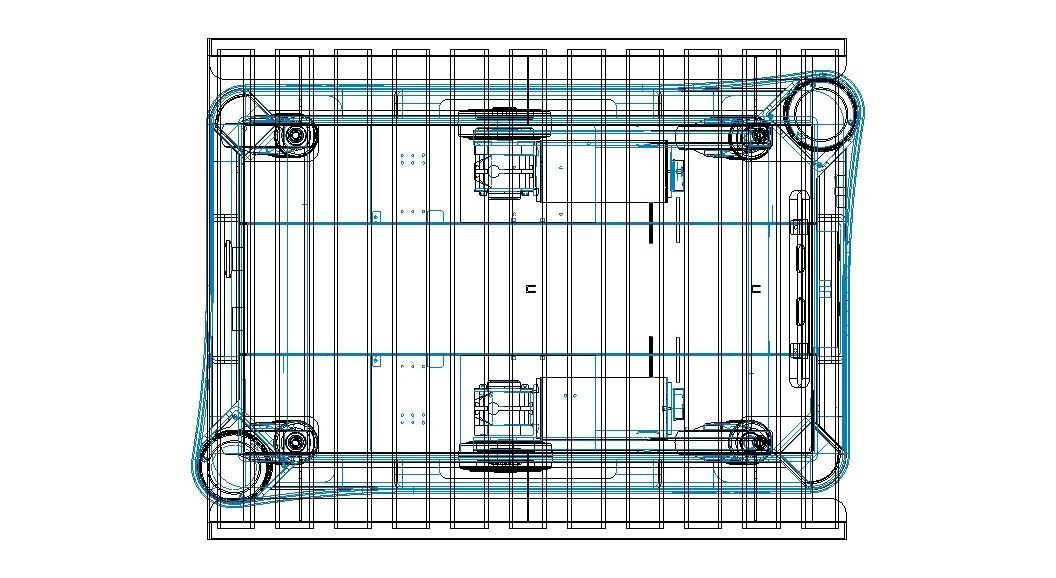 MIR200 Roller Conveyor Top Module 3D model_12