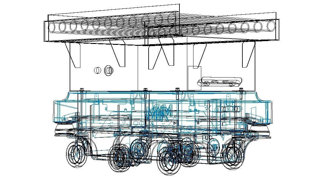 MIR200 Roller Conveyor Top Module 3D model_32