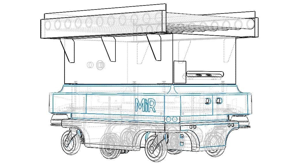 MIR200 Roller Conveyor Top Module 3D model_31
