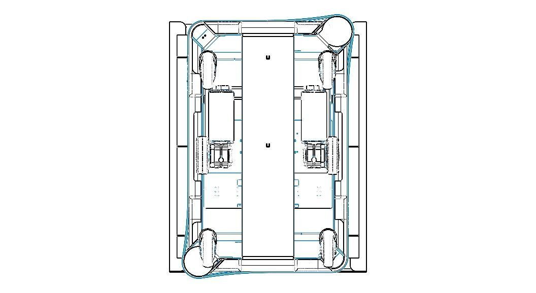 MIR200 Roller Conveyor Top Module 3D model_26
