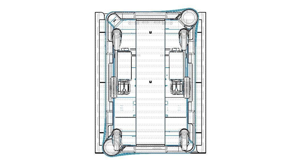 MIR200 Roller Conveyor Top Module 3D model_27
