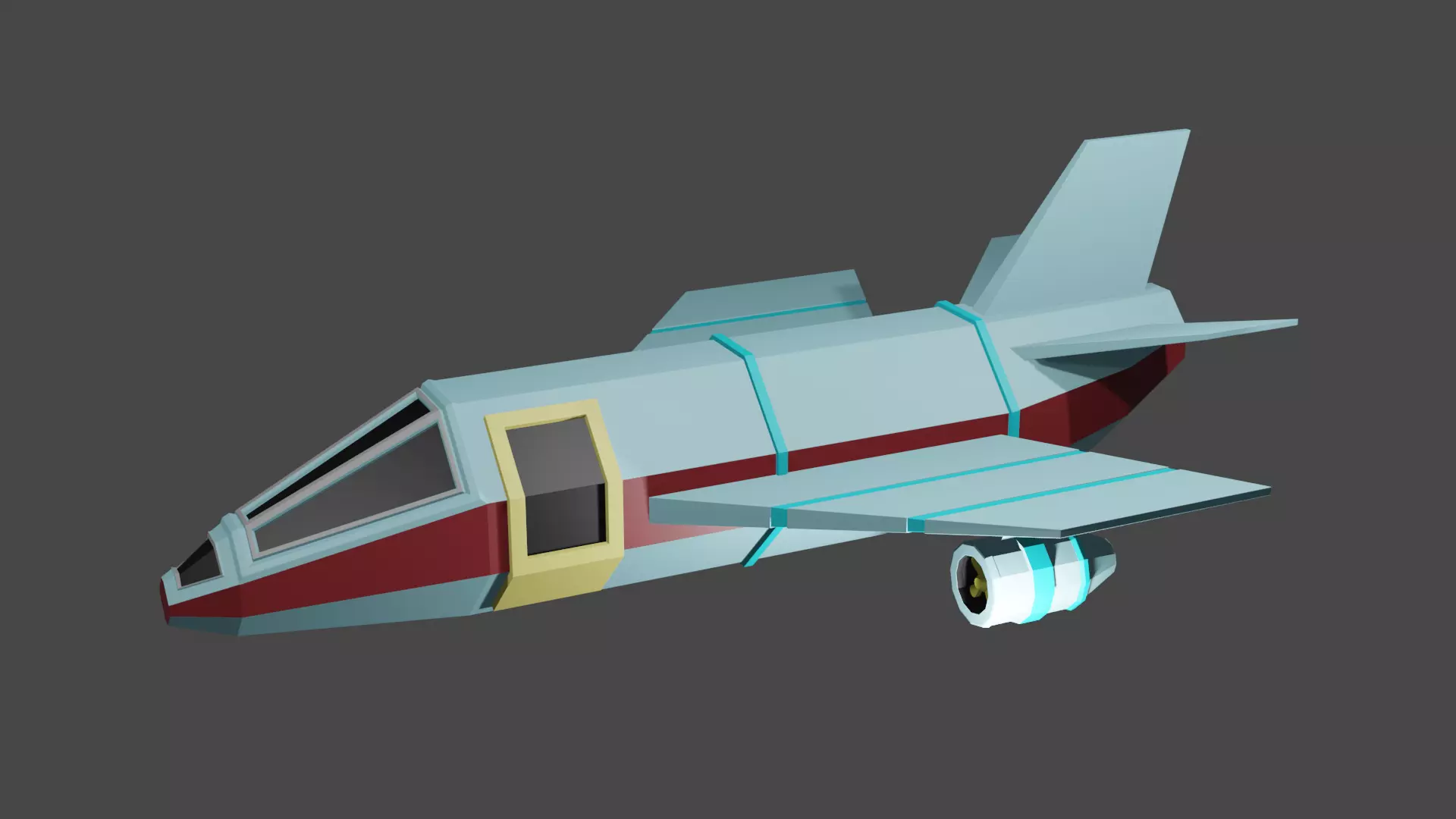 Plane for free Free low-poly 3D model