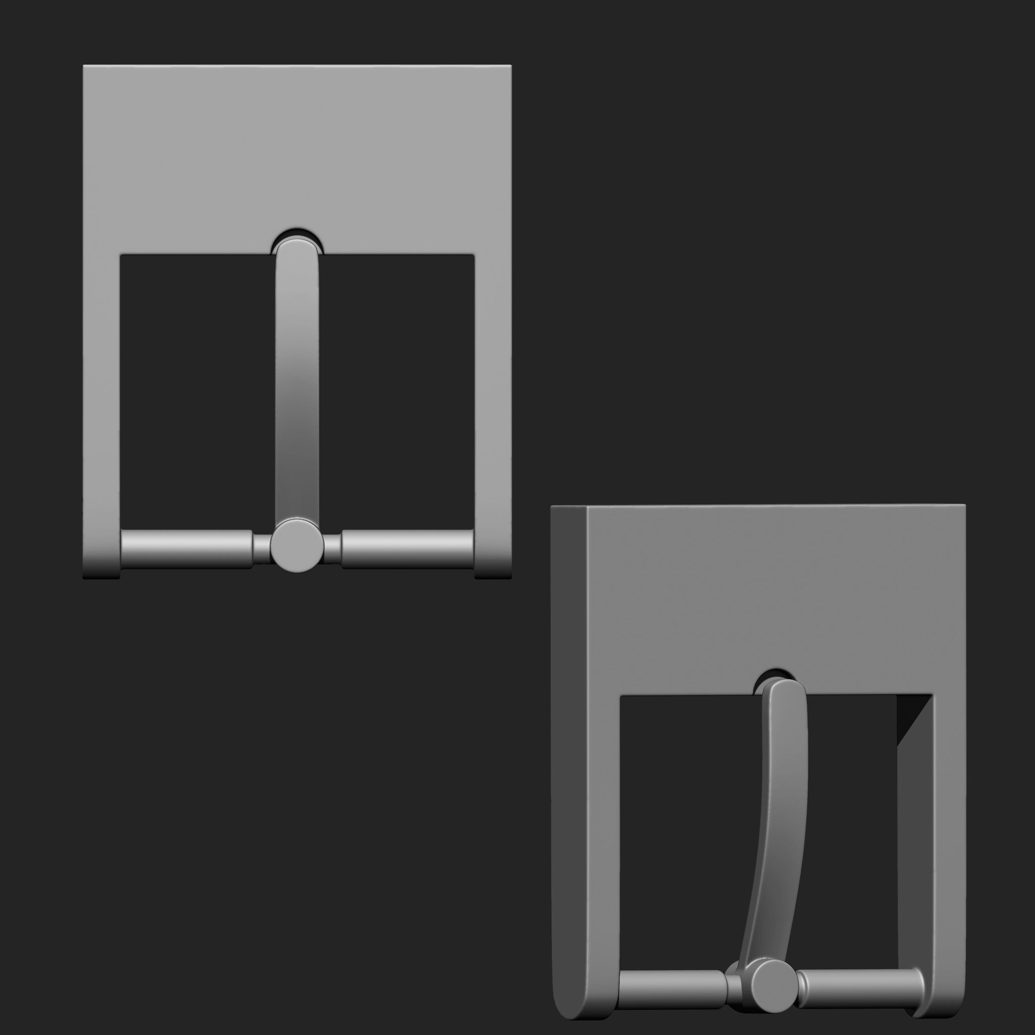 Bags Belt Buckle IMM Bruch Pack 12 in one Vol 2 3D model_8