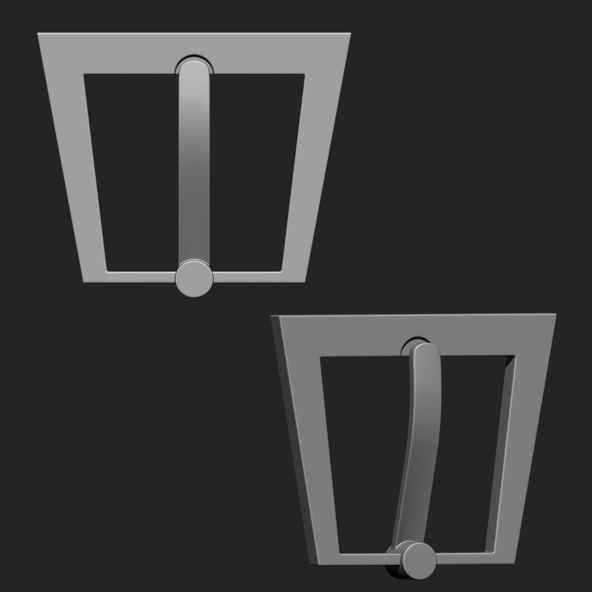 Bags Belt Buckle IMM Bruch Pack 12 in one Vol 2 3D model_1