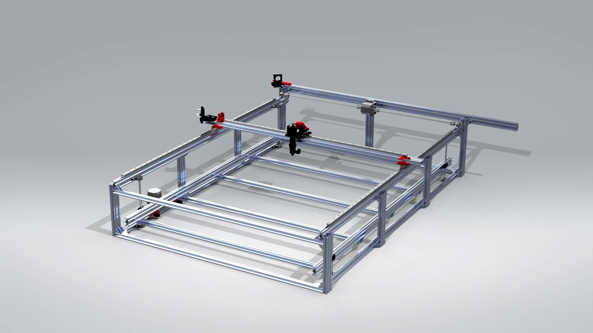 LASER CUTTING MACHINE 3D model_1