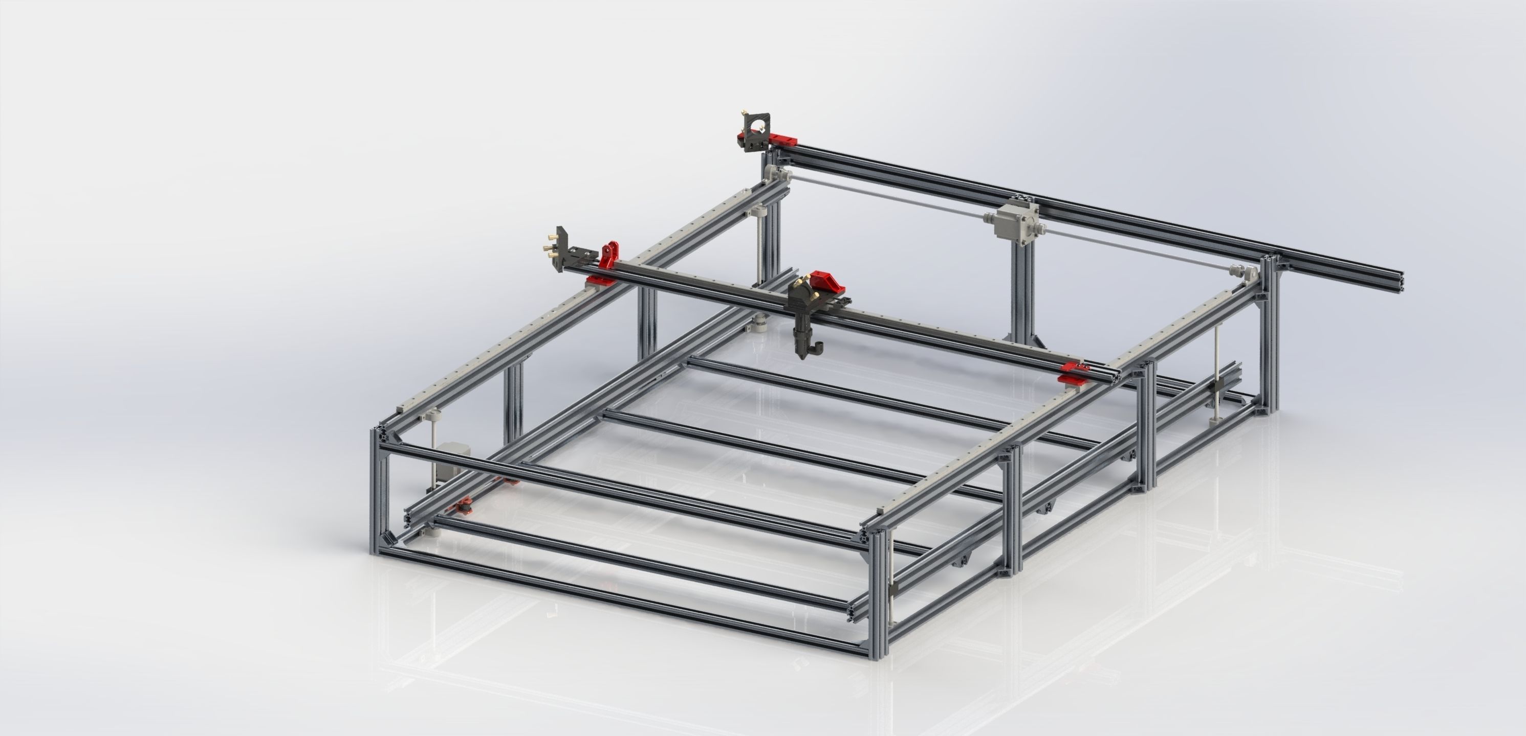 LASER CUTTING MACHINE 3D model_4