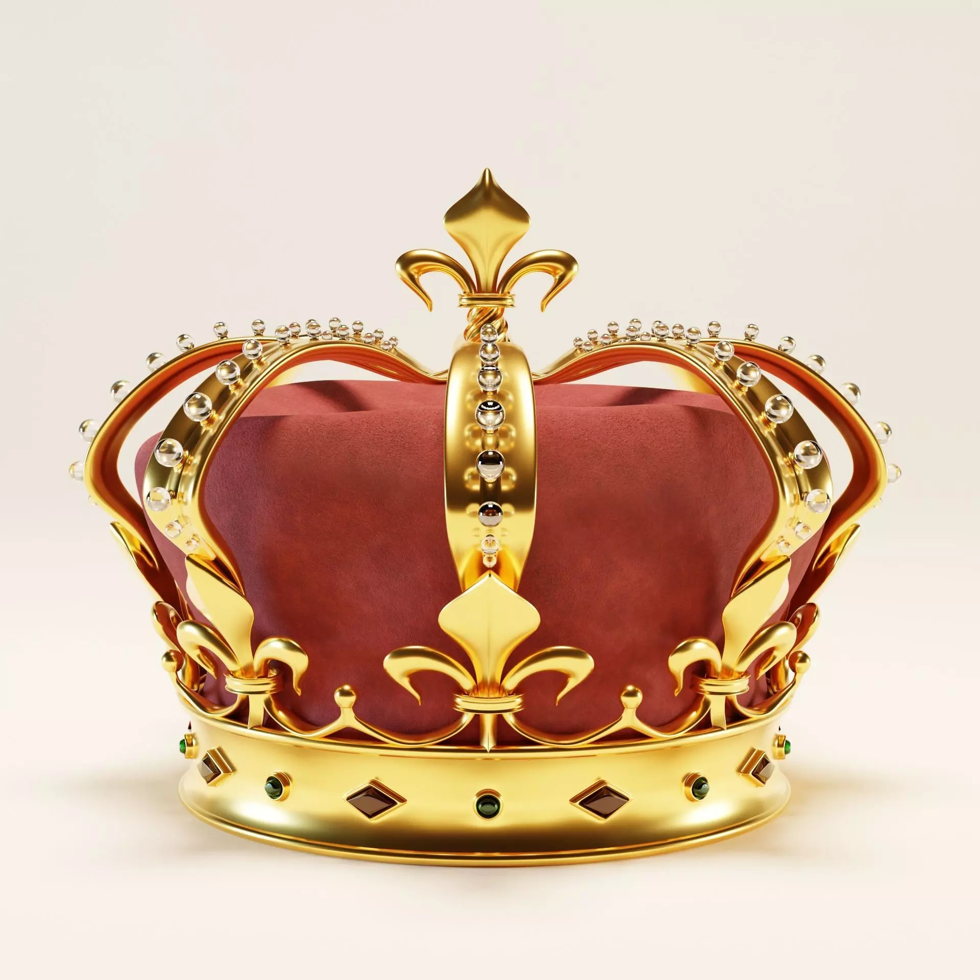 Crown 3D model_0