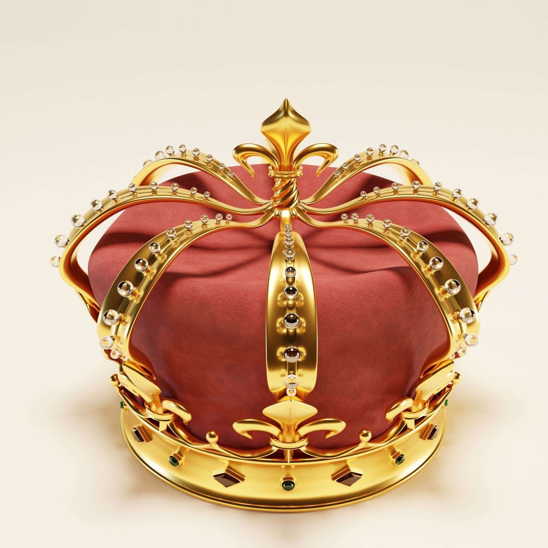 Crown 3D model_1