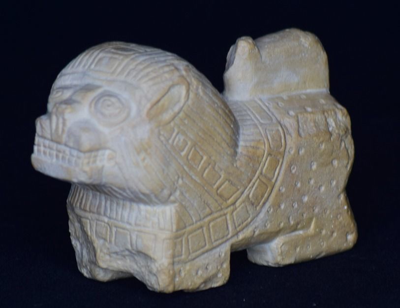 Spotted Leopard Tiwanaku 3d print file 3D print model_3