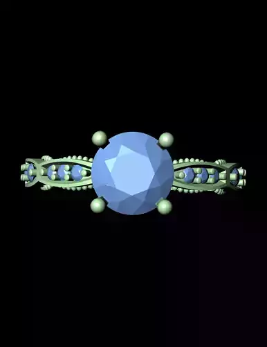  Diamond Solitaire Ring Jewellery for Women