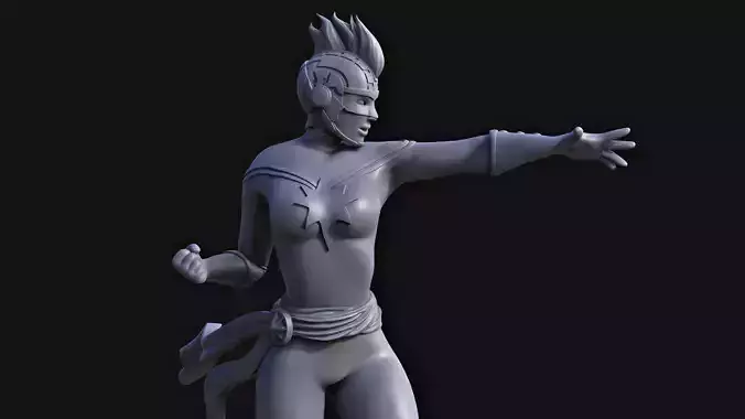 Captain Marvel miniature Carol Danvers