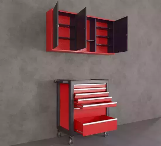 ToolBox and Cabinet for tools