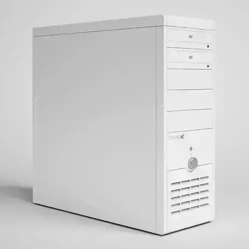 Desktop Computer 23 3D model