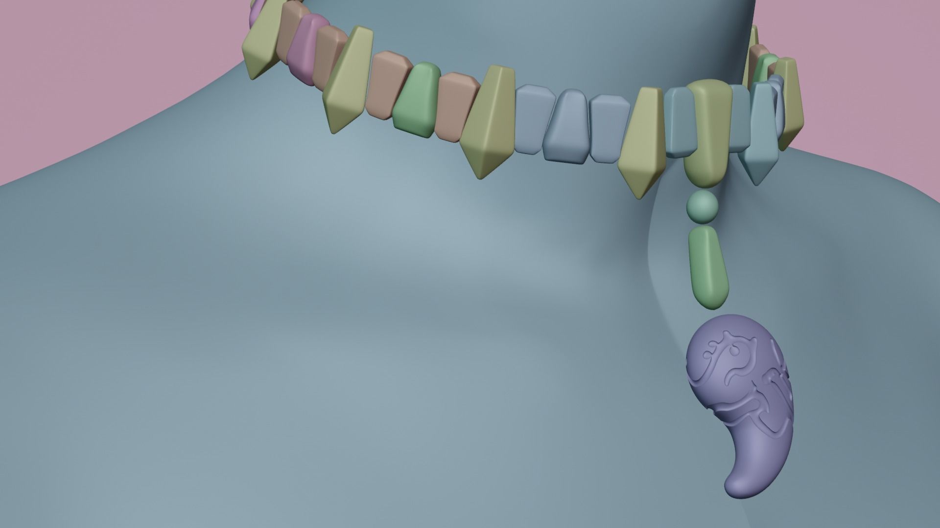 ZELDA FULL DRESS COSPLAY ACCESSORIES ZELDA TEARS OF THE KINGDOM 3D print model_6