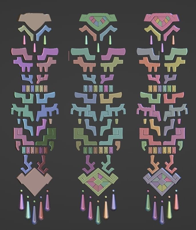 ZELDA FULL DRESS COSPLAY ACCESSORIES ZELDA TEARS OF THE KINGDOM 3D print model_4