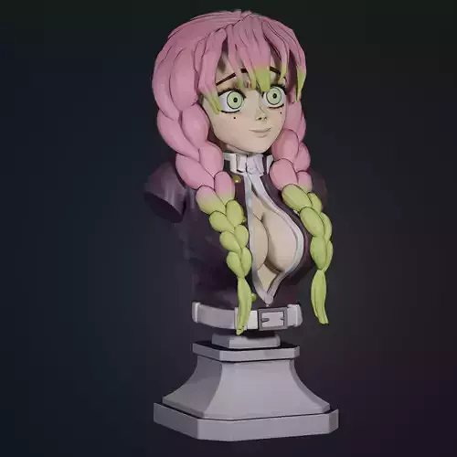 Mitsuri Kanroji Demon Slayer Bust