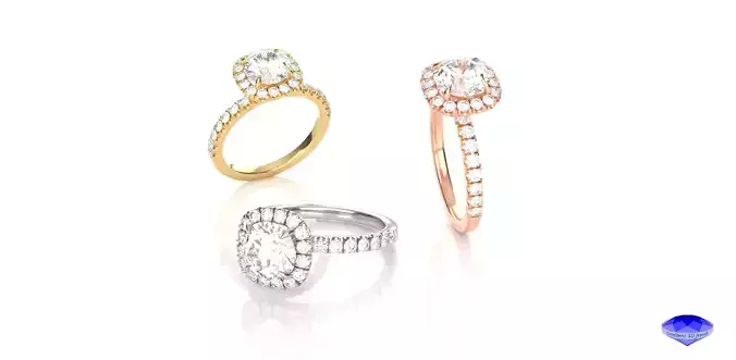 Round Diamond Engagement Ring