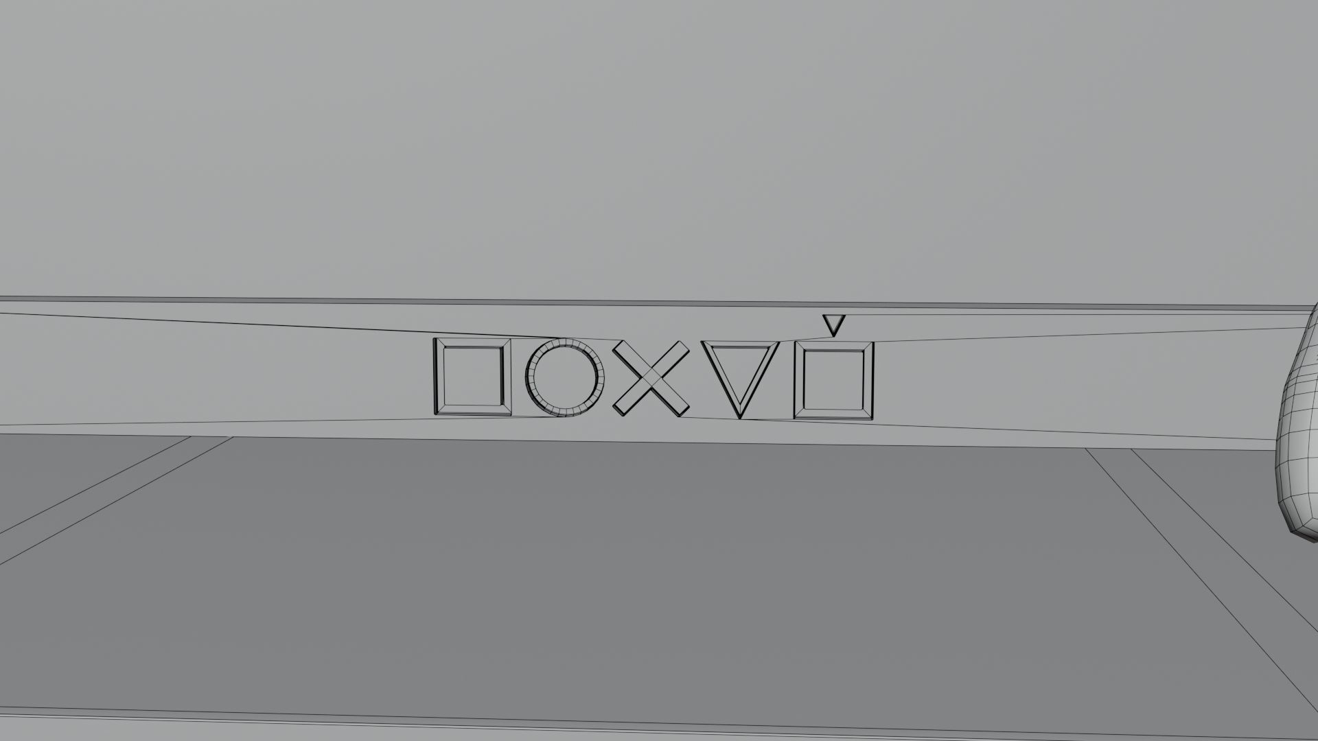 Gamer TV Setup by Nikdox 3D model_19