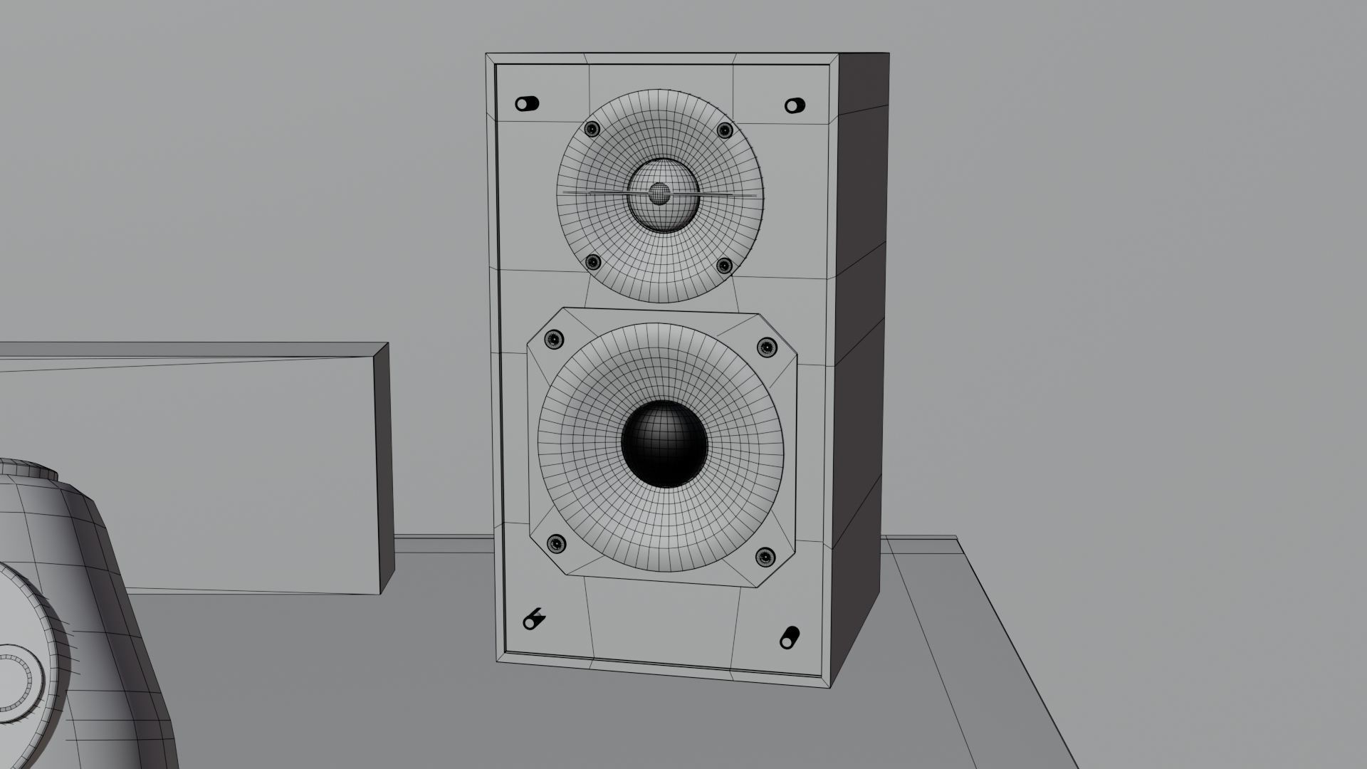 Gamer TV Setup by Nikdox 3D model_18