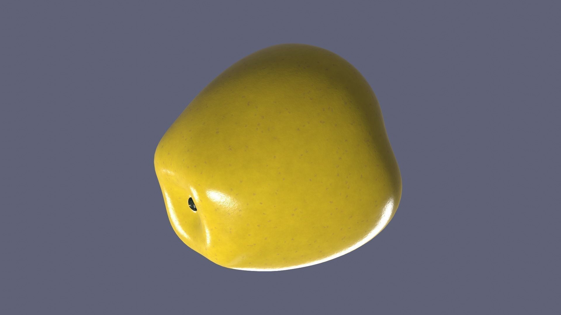 Red Green and Yellow Apples 3D Model Collection_32