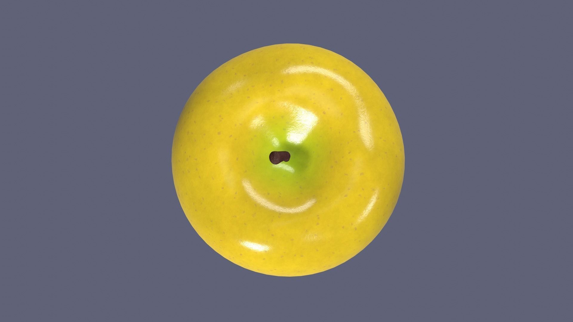 Red Green and Yellow Apples 3D Model Collection_35