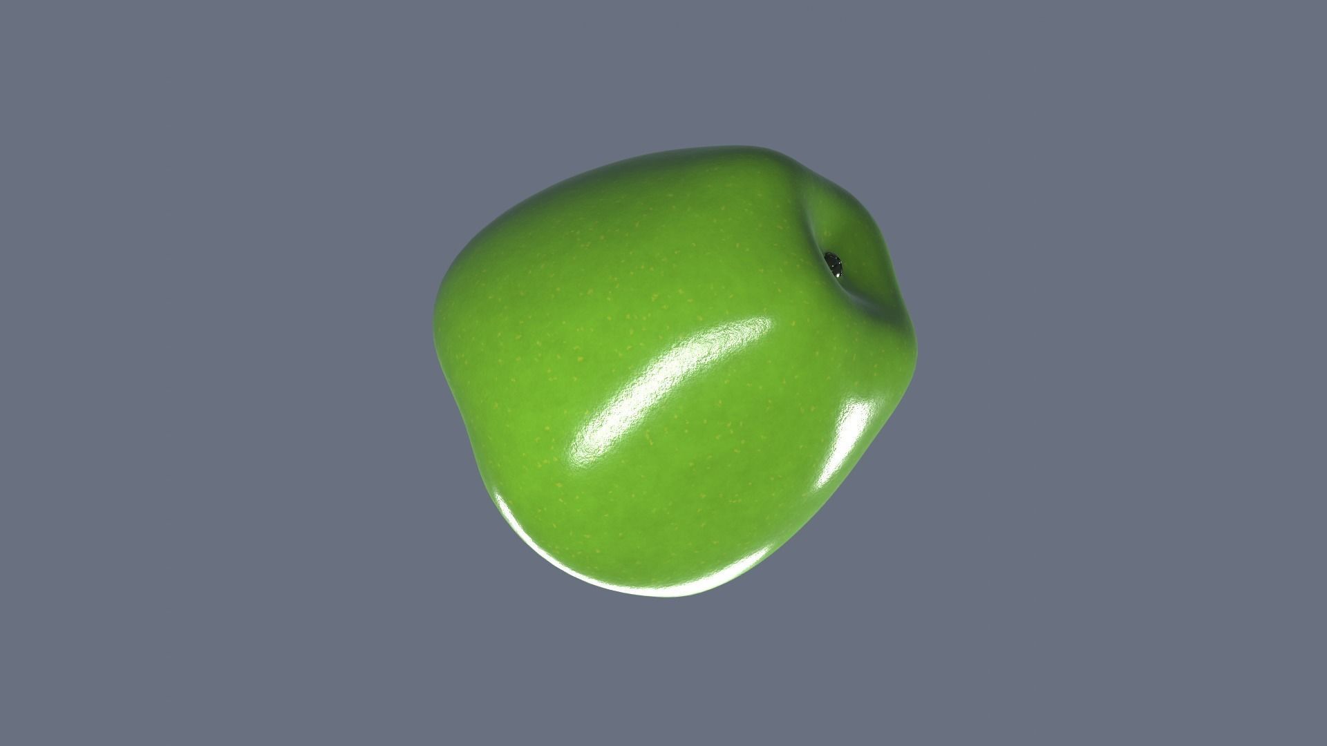 Red Green and Yellow Apples 3D Model Collection_22