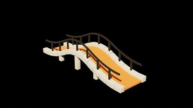 StyleCraft Bridge Free low-poly 3D model