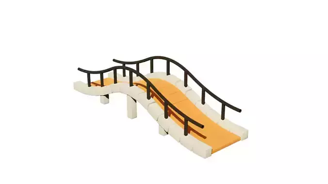 StyleCraft Bridge Free low-poly 3D model