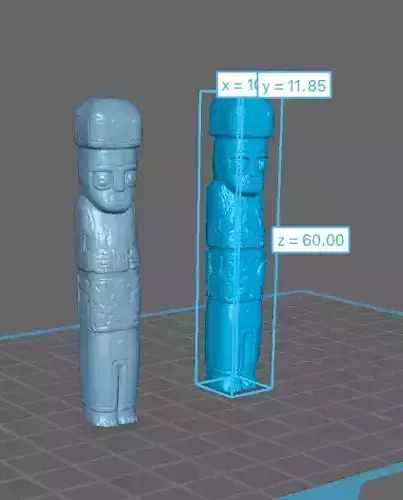 Tiwanaku 2 replica statues 3d print 3D print model