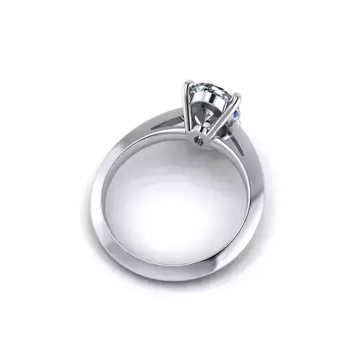 Precious Oval Engagement Ring