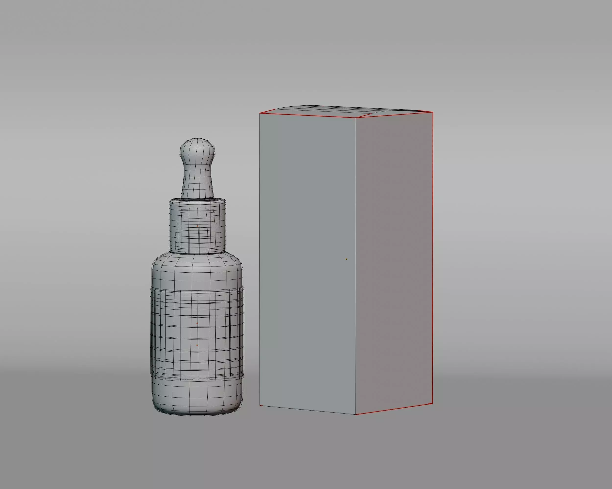 Dropper Bottle 3d model Low-poly 3D model_3