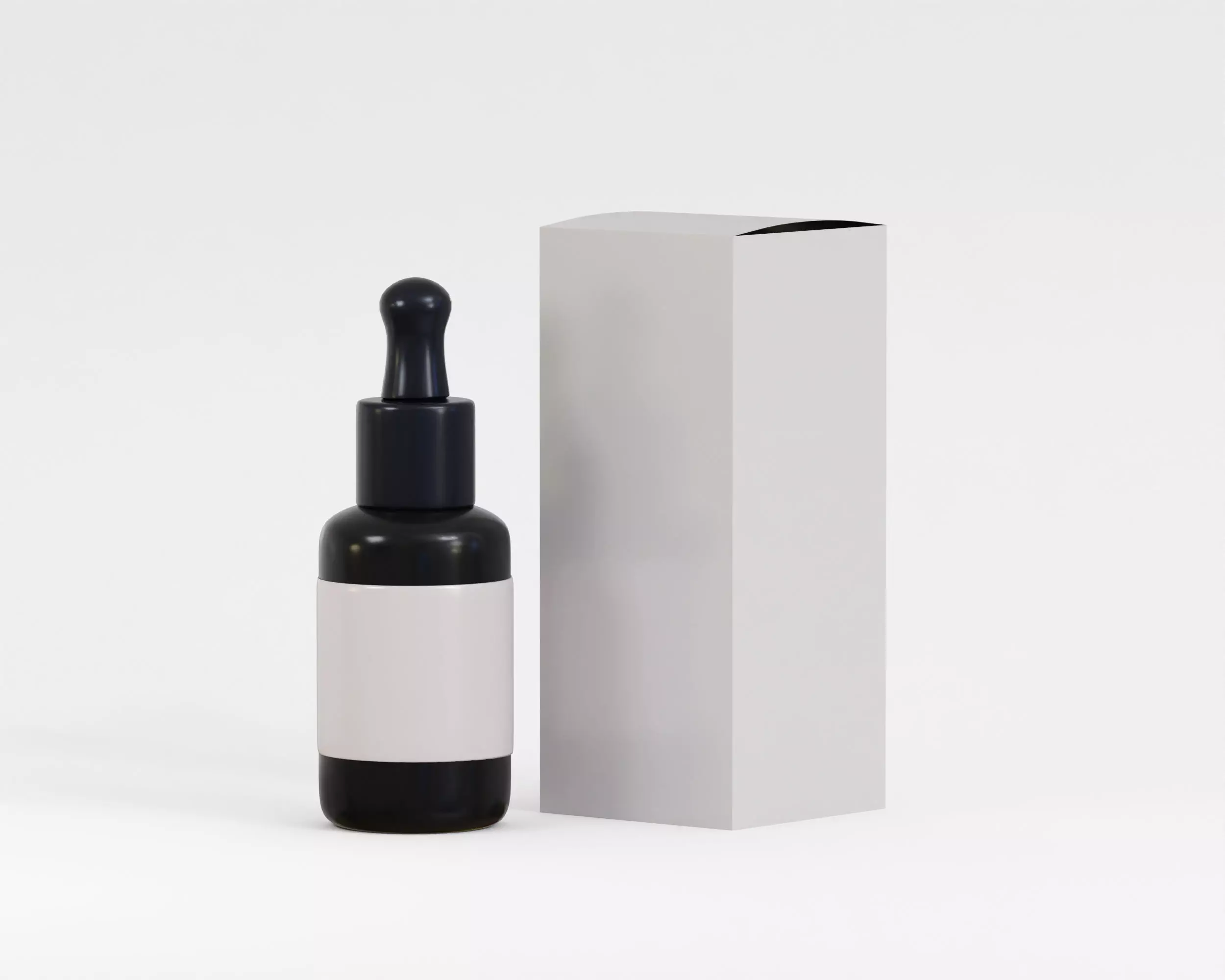 Dropper Bottle 3d model Low-poly 3D model_0