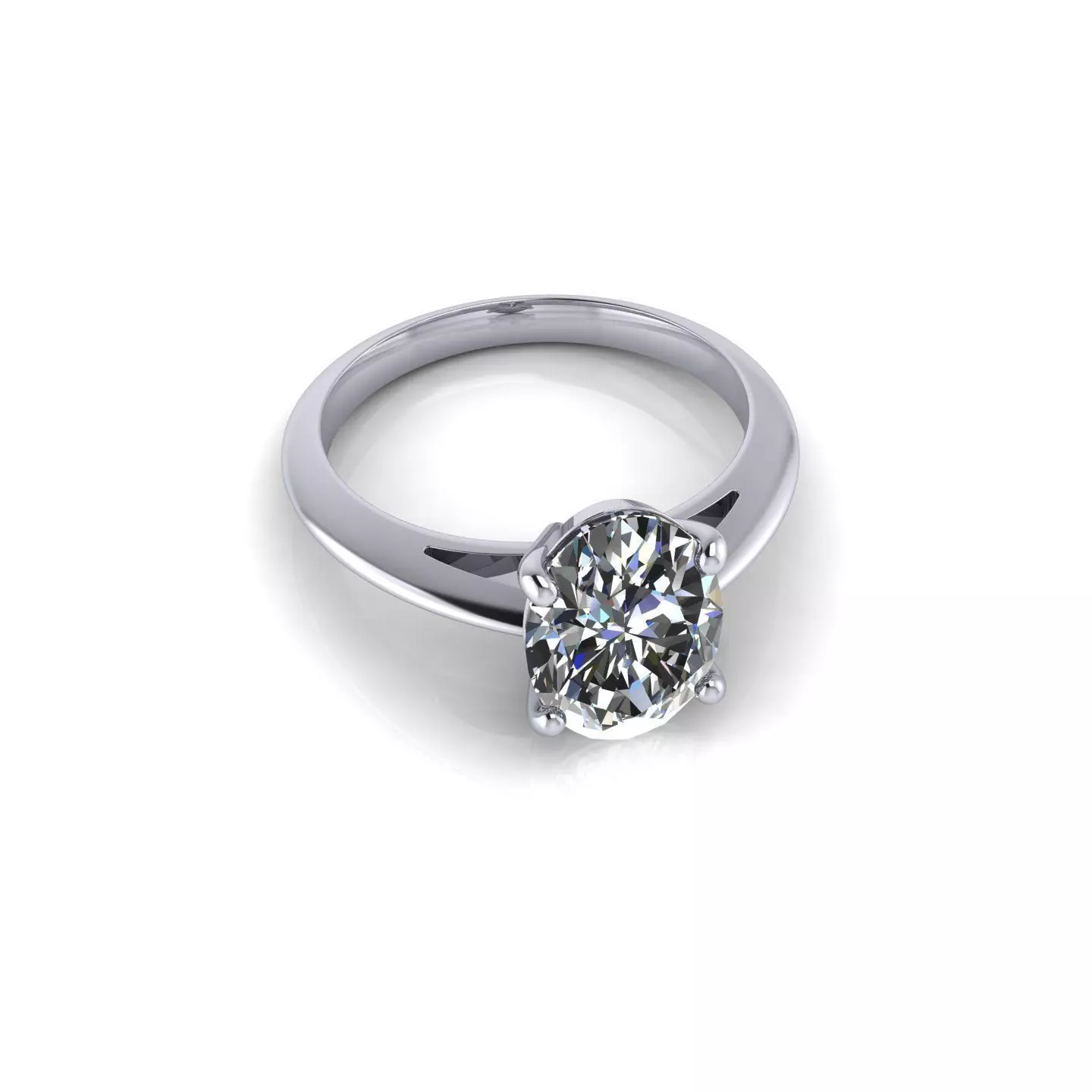 Nice Oval Ring 3D print model_0