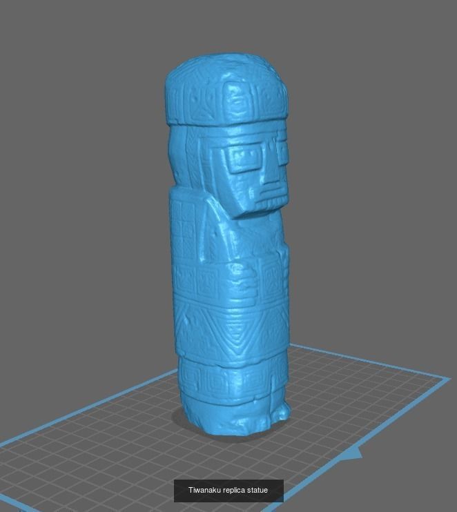 Tiwanaku Bolivia Archaeological set 3D Model Collection_1