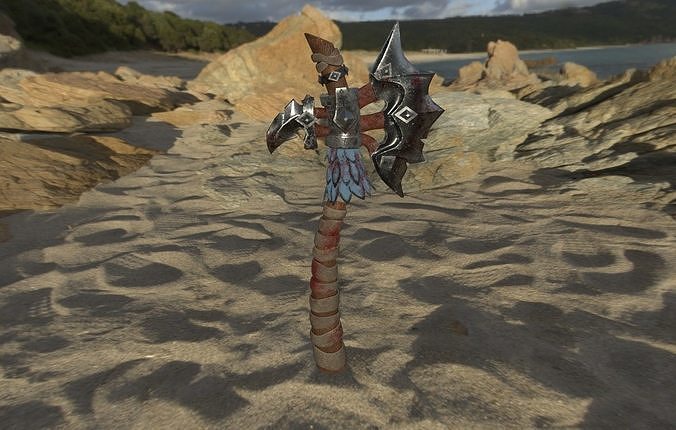 Battle Axe 3D model